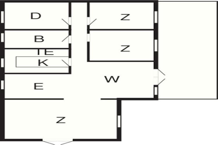 6 Person Holiday Home In Blokhus Exterior foto